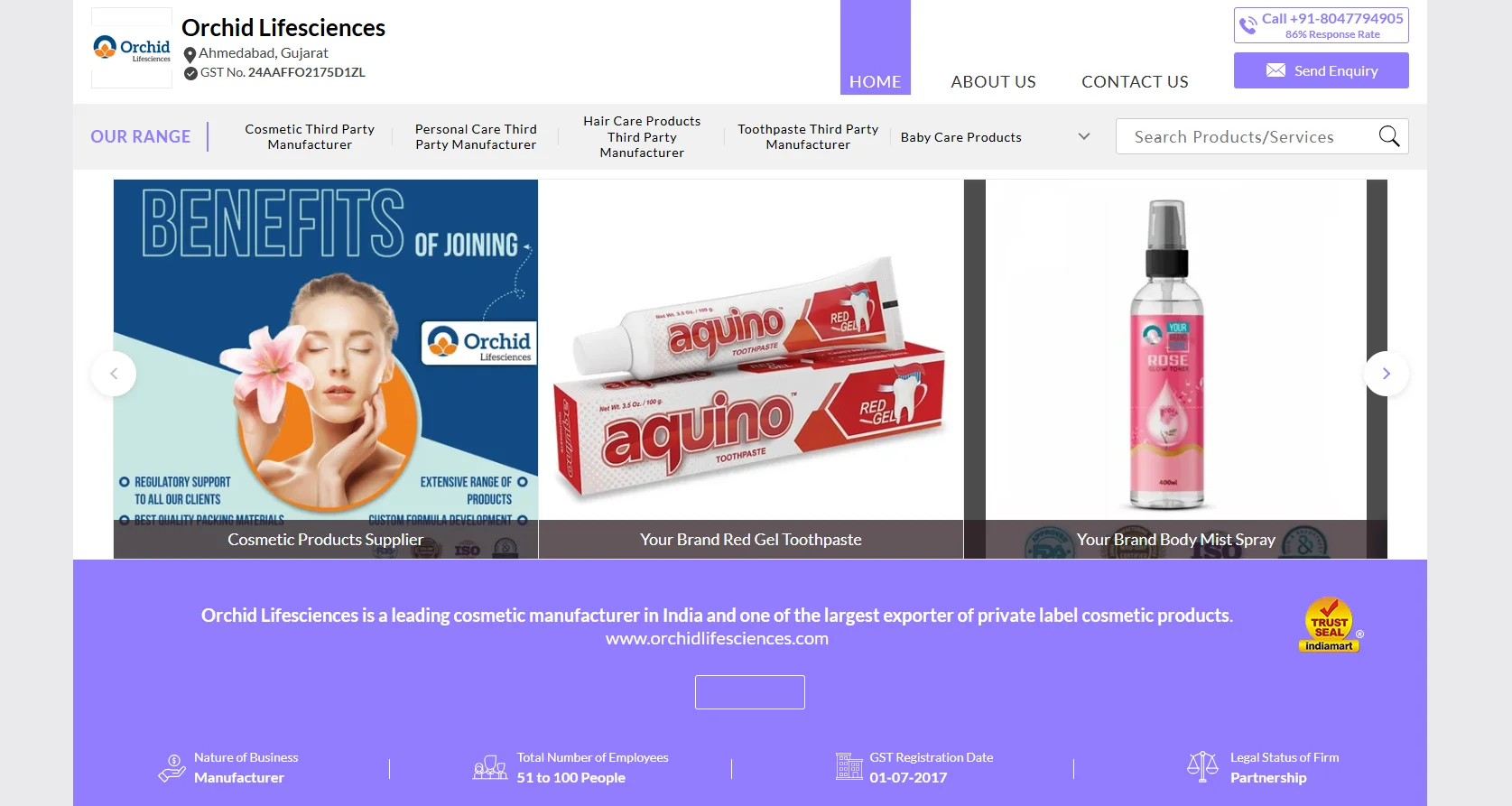 Top 10 Herbal Cosmetic Manufacturers in India